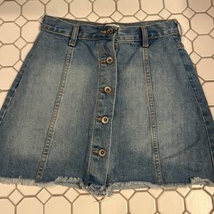 jean skirt